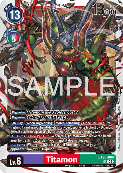 Titamon [BT25-084] [Dual Revolution] | Total Play