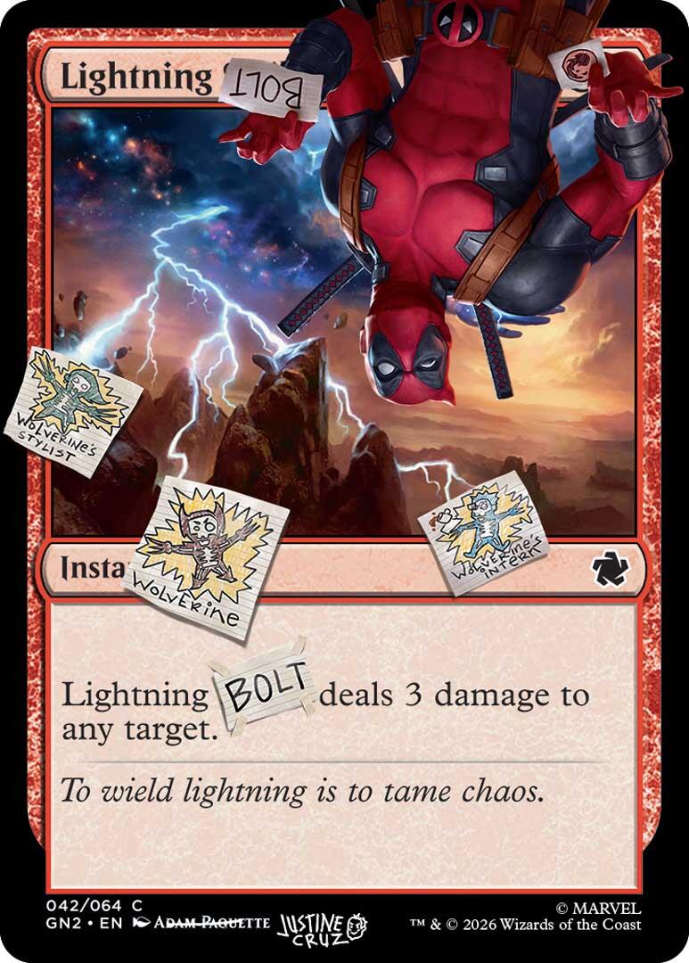 Lightning Bolt (042) [Secret Lair Drop Series] | Total Play