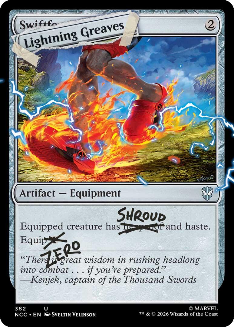 Lightning Greaves (382) [Secret Lair Drop Series] | Total Play