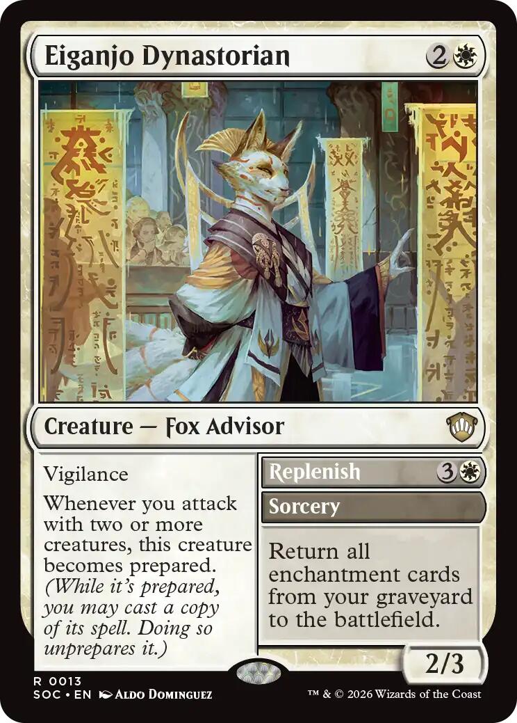 Eiganjo Dynastorian [Secrets of Strixhaven Commander] | Total Play