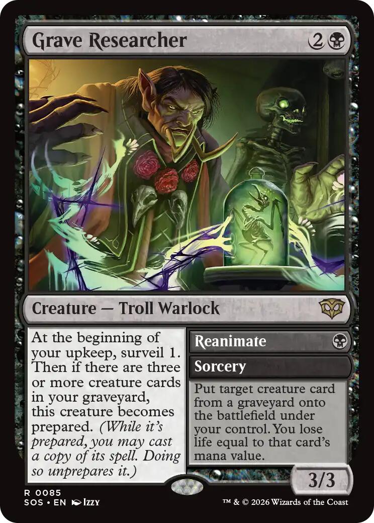Grave Researcher [Secrets of Strixhaven] | Total Play