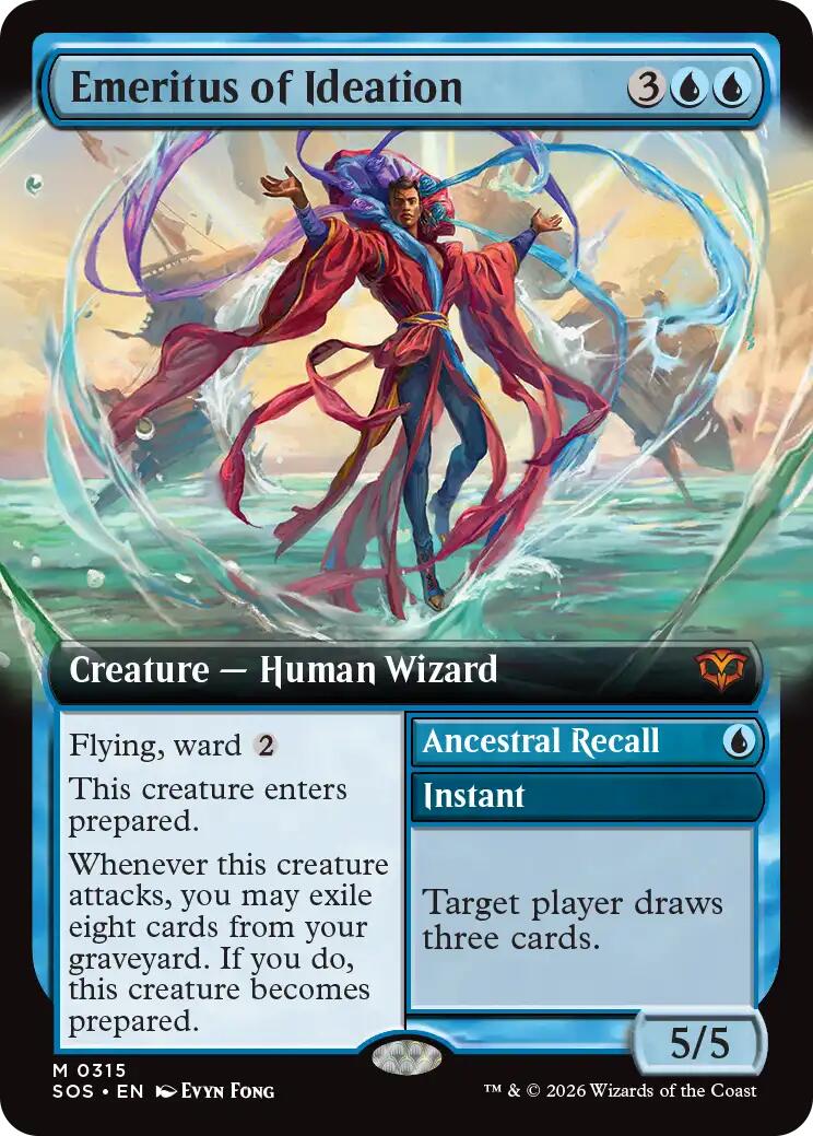 Emeritus of Ideation (Extended Art) [Secrets of Strixhaven] | Total Play