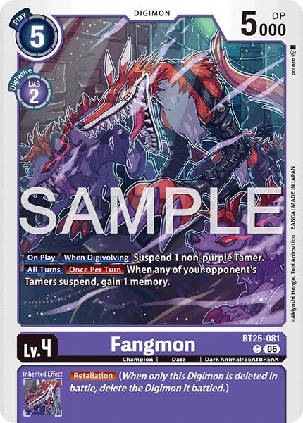 Fangmon [BT25-081] [Dual Revolution] | Total Play