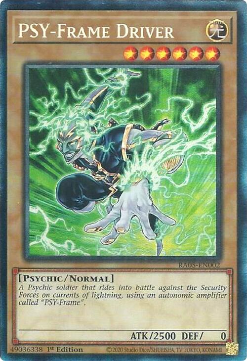 PSY-Frame Driver (Collector's Rare) [RA05-EN002] Collector's Rare | Total Play