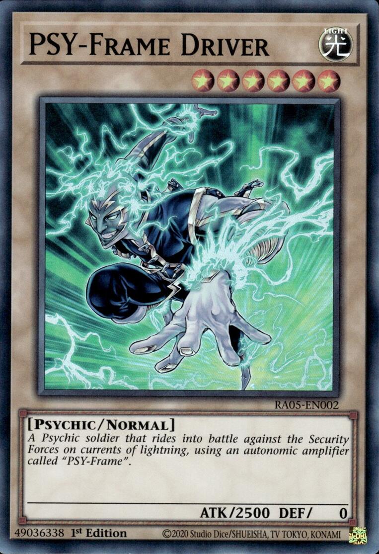 PSY-Frame Driver [RA05-EN002] Super Rare | Total Play