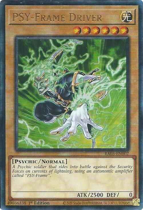 PSY-Frame Driver (Ultimate Rare) [RA05-EN002] Ultimate Rare | Total Play