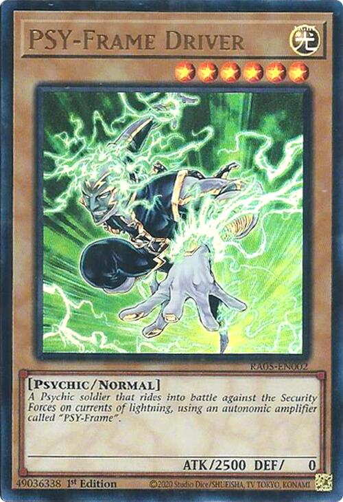 PSY-Frame Driver (Ultra Rare) [RA05-EN002] Ultra Rare | Total Play