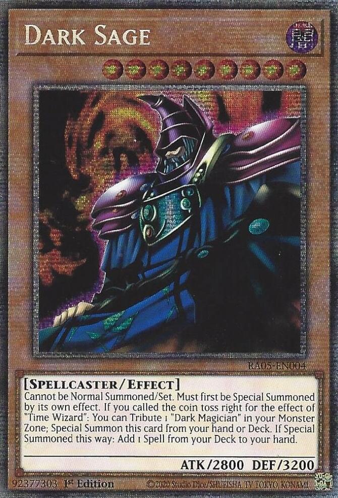 Dark Sage [RA05-EN004] Super Rare | Total Play
