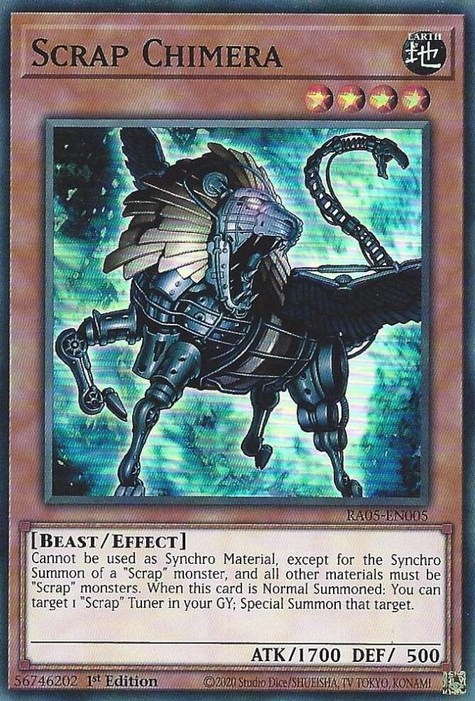 Scrap Chimera [RA05-EN005] Super Rare | Total Play