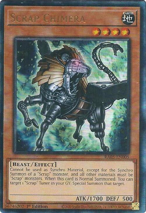 Scrap Chimera (Ultimate Rare) [RA05-EN005] Ultimate Rare | Total Play