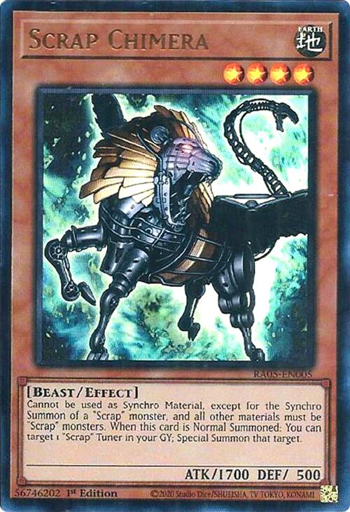 Scrap Chimera (Ultra Rare) [RA05-EN005] Ultra Rare | Total Play