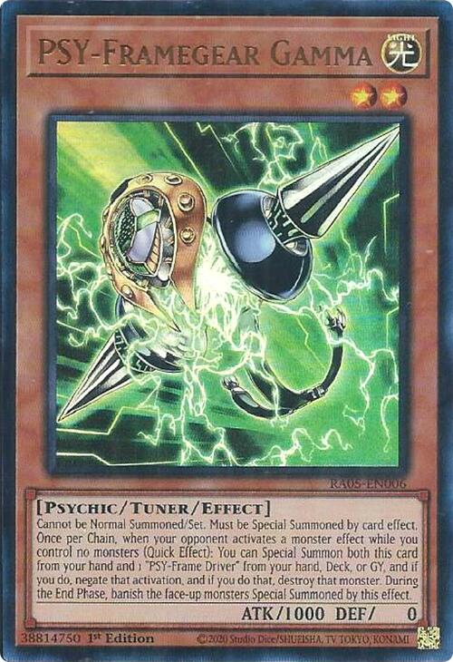 PSY-Framegear Gamma (Ultra Rare) [RA05-EN006] Ultra Rare | Total Play