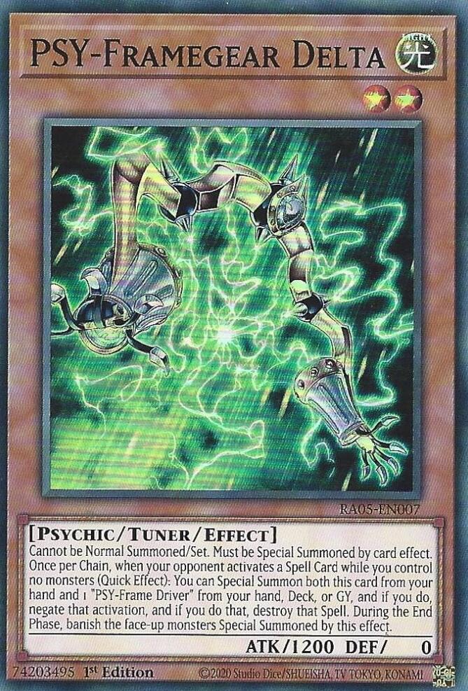 PSY-Framegear Delta [RA05-EN007] Super Rare | Total Play