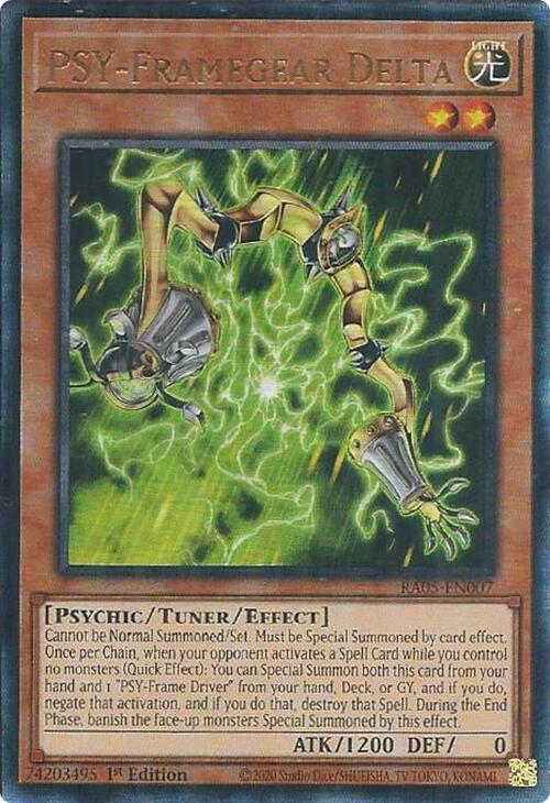 PSY-Framegear Delta (Ultimate Rare) [RA05-EN007] Ultimate Rare | Total Play