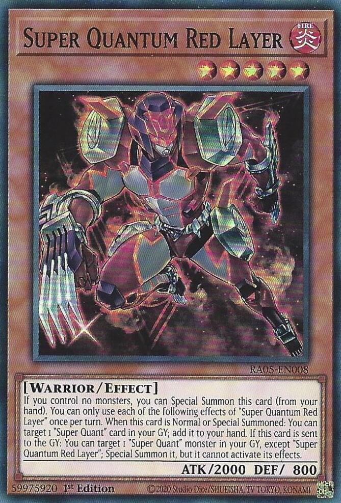 Super Quantum Red Layer [RA05-EN008] Super Rare | Total Play