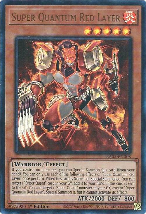 Super Quantum Red Layer (Ultra Rare) [RA05-EN008] Ultra Rare | Total Play