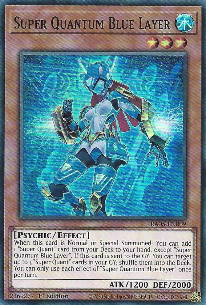 Super Quantum Blue Layer [RA05-EN009] Super Rare | Total Play