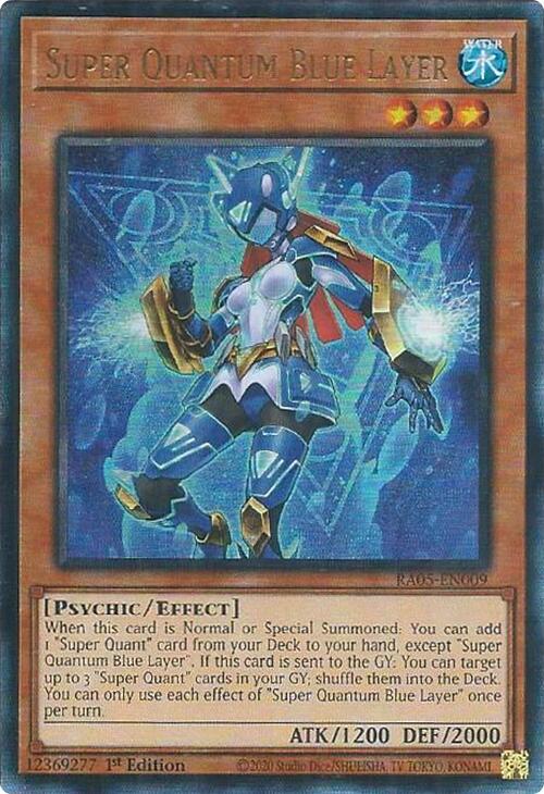 Super Quantum Blue Layer (Ultimate Rare) [RA05-EN009] Ultimate Rare | Total Play