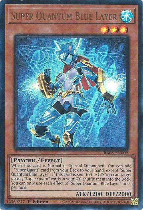 Super Quantum Blue Layer (Ultra Rare) [RA05-EN009] Ultra Rare | Total Play