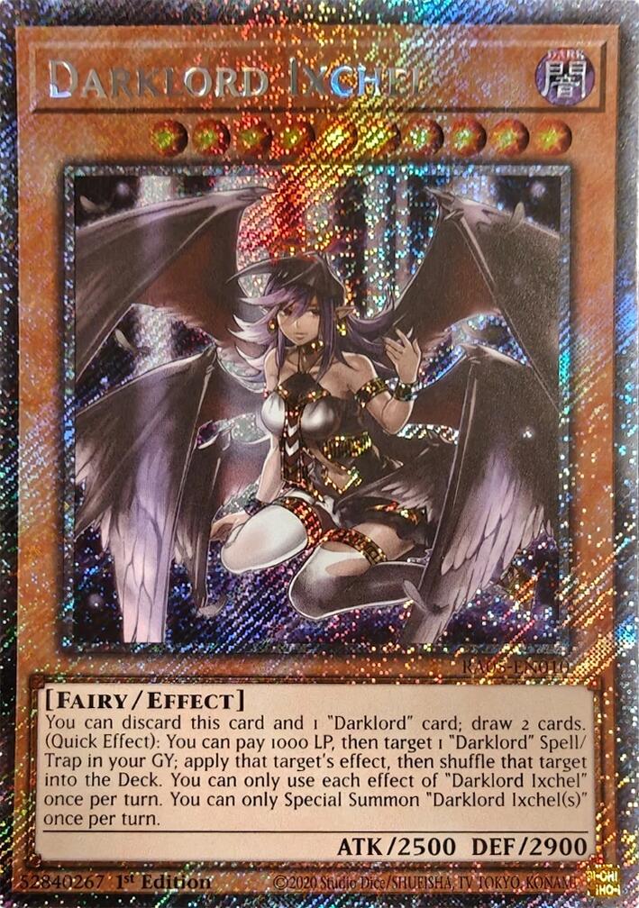 Darklord Ixchel (Platinum Secret Rare) [RA05-EN010] Platinum Secret Rare | Total Play
