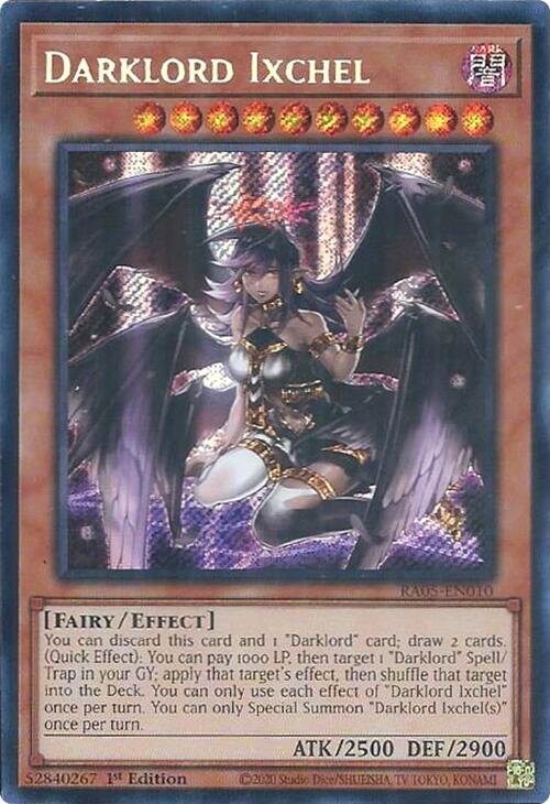 Darklord Ixchel (Secret Rare) [RA05-EN010] Secret Rare | Total Play