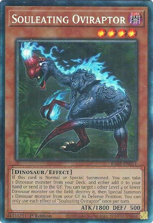 Souleating Oviraptor (Collector's Rare) [RA05-EN011] Collector's Rare | Total Play