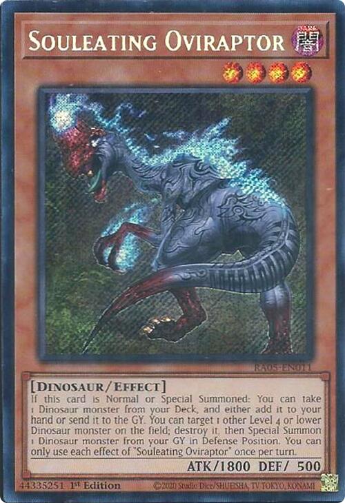 Souleating Oviraptor (Secret Rare) [RA05-EN011] Secret Rare | Total Play