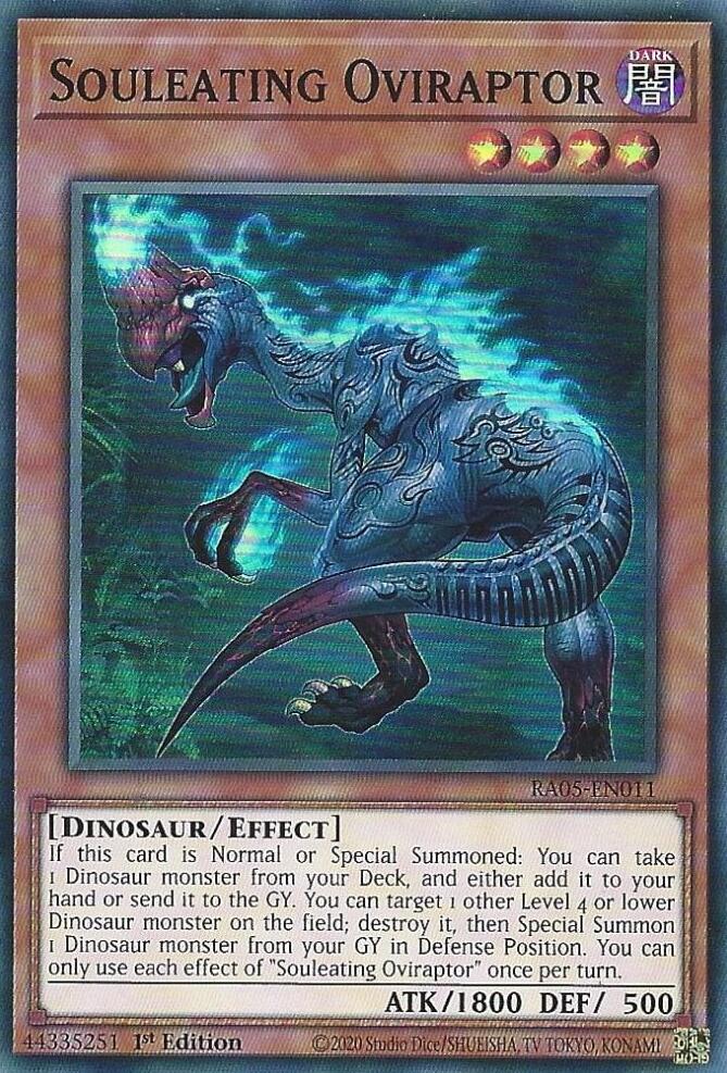 Souleating Oviraptor [RA05-EN011] Super Rare | Total Play