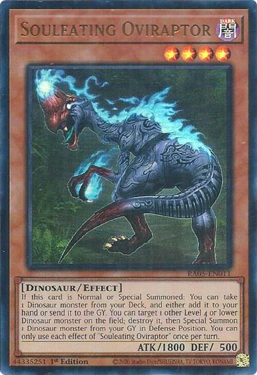 Souleating Oviraptor (Ultra Rare) [RA05-EN011] Ultra Rare | Total Play