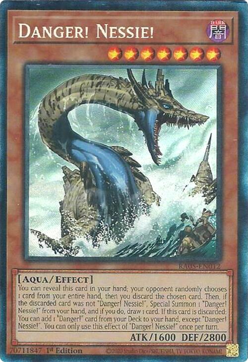 Danger! Nessie! (Collector's Rare) [RA05-EN012] Collector's Rare | Total Play