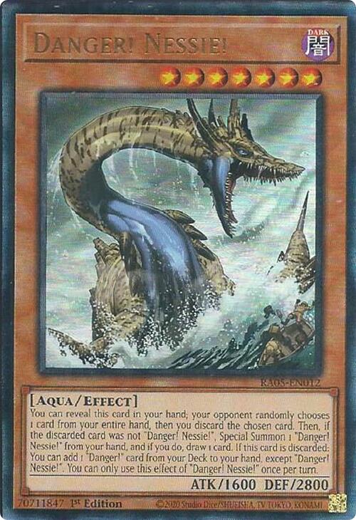 Danger! Nessie! (Ultimate Rare) [RA05-EN012] Ultimate Rare | Total Play