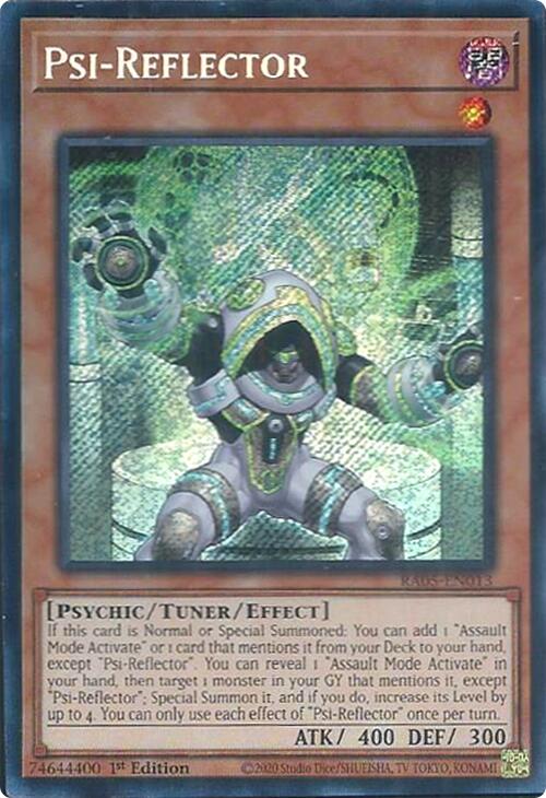 Psi-Reflector (Secret Rare) [RA05-EN013] Secret Rare | Total Play