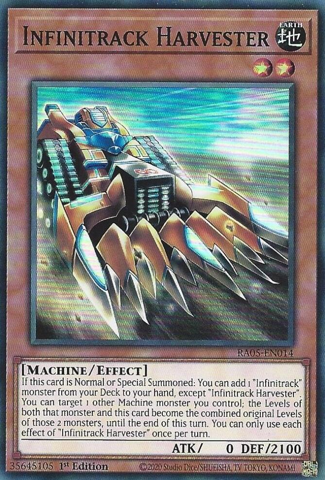 Infinitrack Harvester [RA05-EN014] Super Rare | Total Play