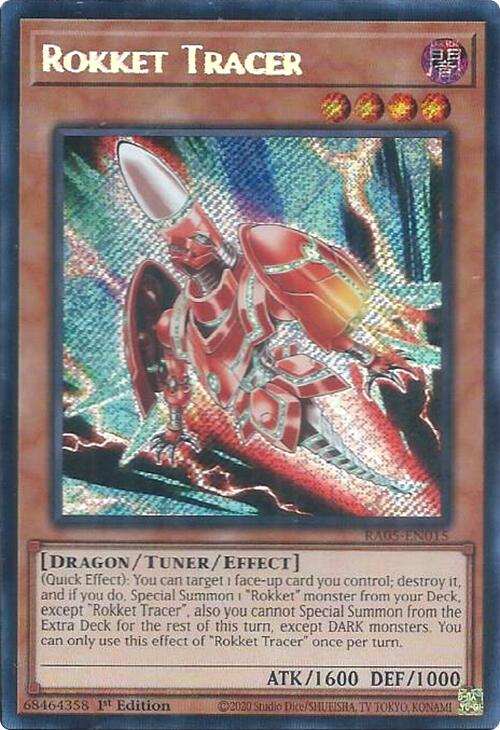 Rokket Tracer (Secret Rare) [RA05-EN015] Secret Rare | Total Play
