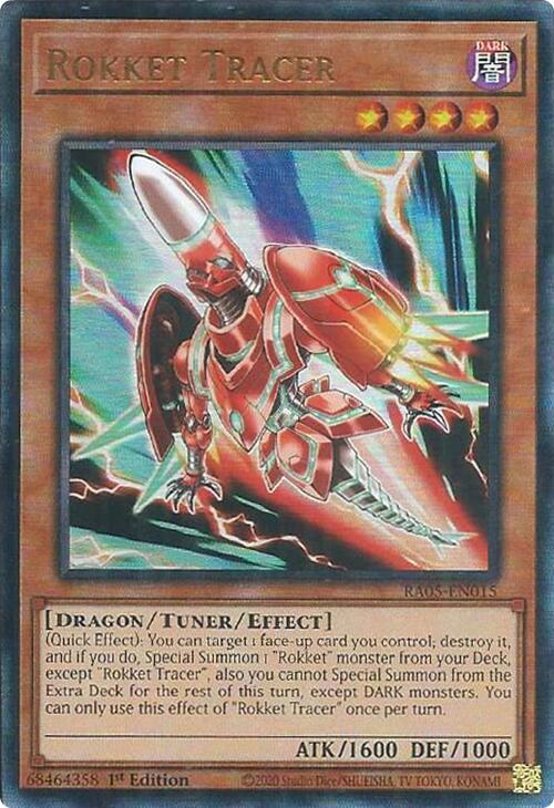 Rokket Tracer (Ultimate Rare) [RA05-EN015] Ultimate Rare | Total Play