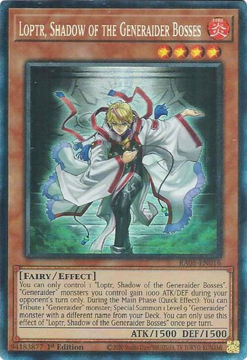 Loptr, Shadow of the Generaider Bosses (Collector's Rare) [RA05-EN016] Collector's Rare | Total Play
