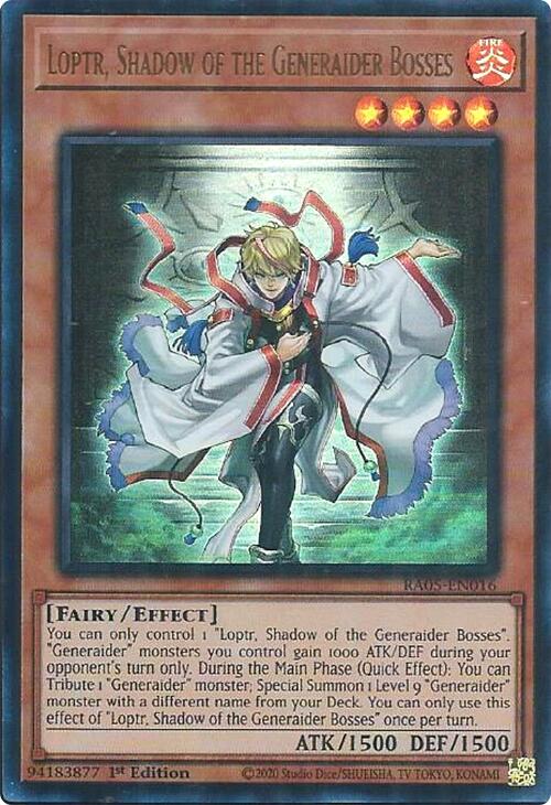 Loptr, Shadow of the Generaider Bosses (Ultra Rare) [RA05-EN016] Ultra Rare | Total Play