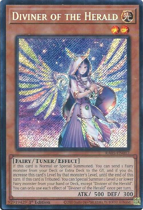 Diviner of the Herald (Secret Rare) [RA05-EN017] Secret Rare | Total Play