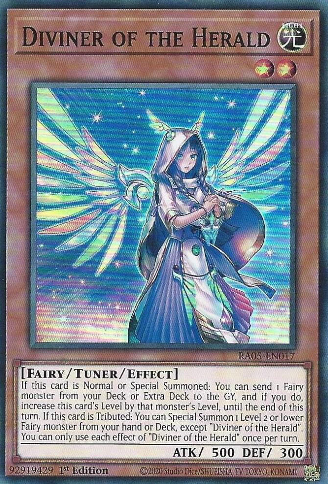 Diviner of the Herald [RA05-EN017] Super Rare | Total Play