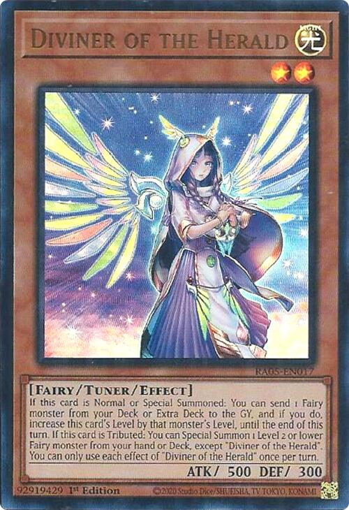 Diviner of the Herald (Ultra Rare) [RA05-EN017] Ultra Rare | Total Play