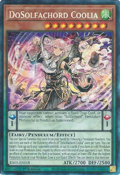 DoSolfachord Coolia (Collector's Rare) [RA05-EN018] Collector's Rare | Total Play