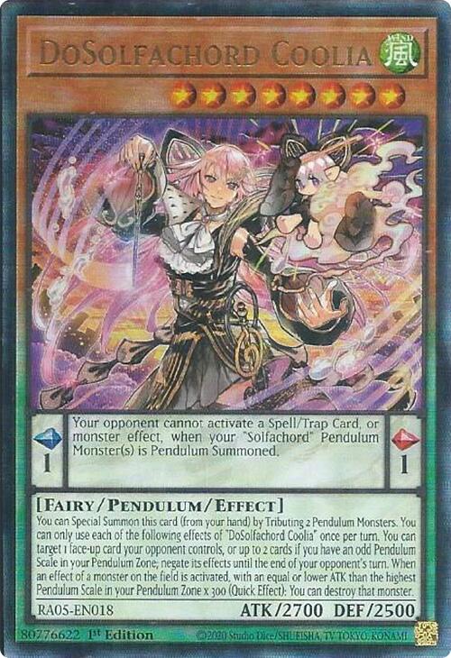 DoSolfachord Coolia (Ultimate Rare) [RA05-EN018] Ultimate Rare | Total Play