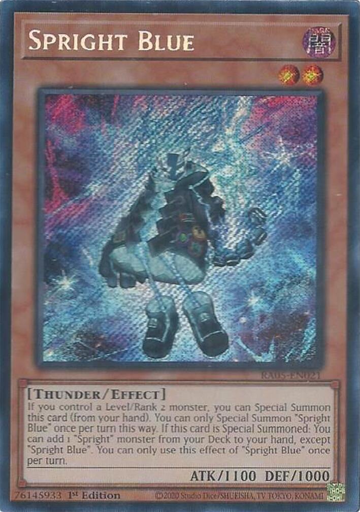 Spright Blue (Secret Rare) [RA05-EN021] Secret Rare | Total Play