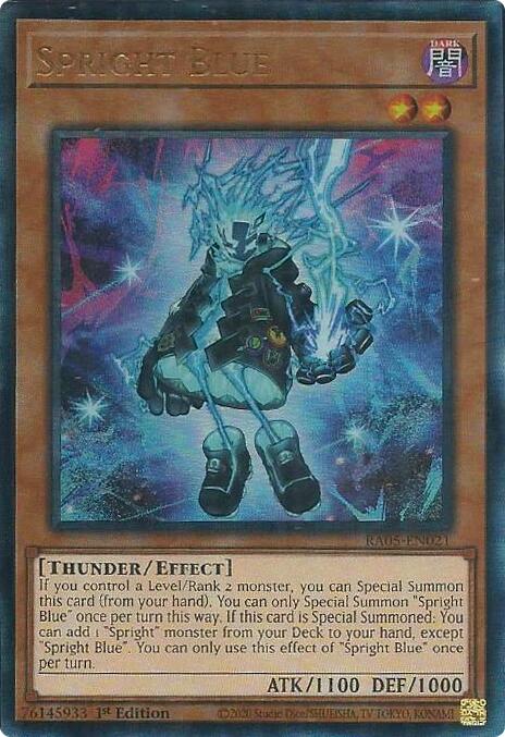 Spright Blue (Ultimate Rare) [RA05-EN021] Ultimate Rare | Total Play
