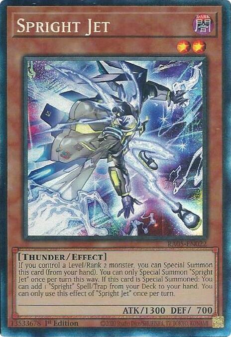 Spright Jet (Collector's Rare) [RA05-EN022] Collector's Rare | Total Play