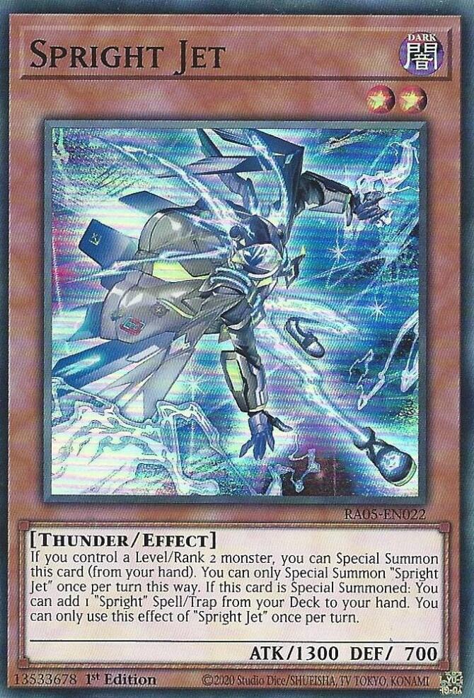 Spright Jet [RA05-EN022] Super Rare | Total Play
