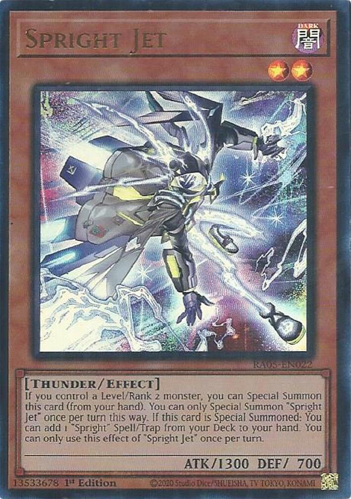 Spright Jet (Ultra Rare) [RA05-EN022] Ultra Rare | Total Play