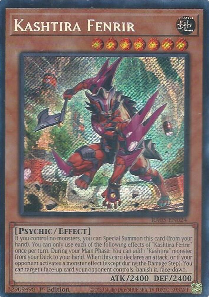 Kashtira Fenrir (Secret Rare) [RA05-EN024] Secret Rare | Total Play