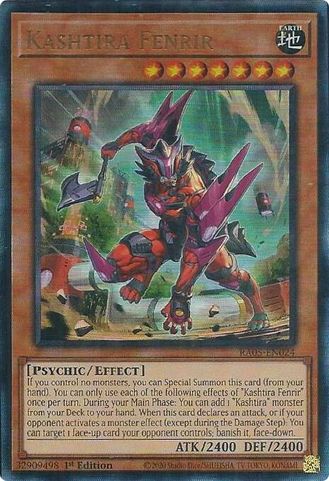 Kashtira Fenrir (Ultimate Rare) [RA05-EN024] Ultimate Rare | Total Play