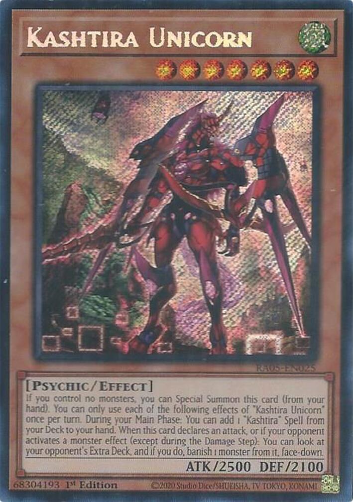 Kashtira Unicorn (Secret Rare) [RA05-EN025] Secret Rare | Total Play